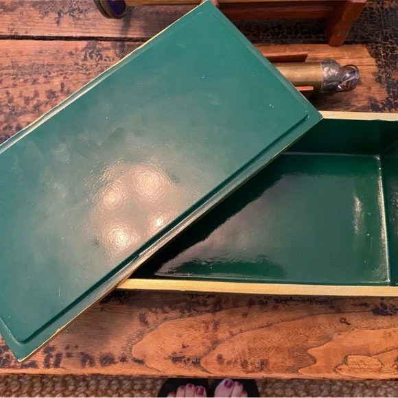 Uttermost Karis Emerald Green Decorative Storage Box - Picture 3 of 9